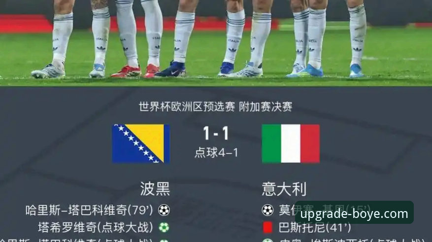 3个关键转折点：复盘意大利队史首次连续三届无缘世界杯